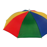 Maxbell Umbrella Hat Elastic Band Colorful Sunshade for Summer Backpacking Gardening
