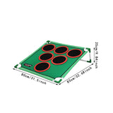 Maxbell Golf Game Play Set Portable Golf Chipping Cornhole Set for Party Indoor Yard
