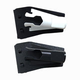 Maxbell Fishing Rod Holder Sturdy Waist Belt Rod Holder for Boat Yacht Kayak Fishing Black