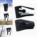 Maxbell Fishing Rod Holder Sturdy Waist Belt Rod Holder for Boat Yacht Kayak Fishing Black