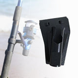 Maxbell Fishing Rod Holder Sturdy Waist Belt Rod Holder for Boat Yacht Kayak Fishing Black