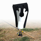 Maxbell Fishing Rod Holder Sturdy Waist Belt Rod Holder for Boat Yacht Kayak Fishing White