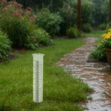 Maxbell Outdoor Rain Gauge Decorative Rainwater Gauge with Scale for Lawn Yard Patio