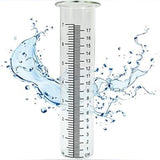 Maxbell Outdoor Rain Gauge Decorative Rainwater Gauge with Scale for Lawn Yard Patio