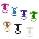 Maxbell Bag Cup Holder Handbag Accessories Foldable Water Bottle Holder Rose Red