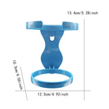 Maxbell Bag Cup Holder Handbag Accessories Foldable Water Bottle Holder Blue