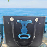 Maxbell Bag Cup Holder Handbag Accessories Foldable Water Bottle Holder Blue