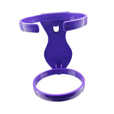 Maxbell Bag Cup Holder Handbag Accessories Foldable Water Bottle Holder Purple