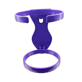 Maxbell Bag Cup Holder Handbag Accessories Foldable Water Bottle Holder Purple