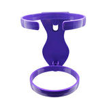 Maxbell Bag Cup Holder Handbag Accessories Foldable Water Bottle Holder Purple