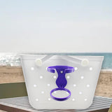 Maxbell Bag Cup Holder Handbag Accessories Foldable Water Bottle Holder Purple