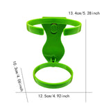 Maxbell Bag Cup Holder Handbag Accessories Foldable Water Bottle Holder Green