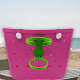 Maxbell Bag Cup Holder Handbag Accessories Foldable Water Bottle Holder Green