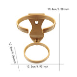 Maxbell Bag Cup Holder Handbag Accessories Foldable Water Bottle Holder Yellow