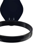 Maxbell Bag Cup Holder Handbag Accessories Foldable Water Bottle Holder Black