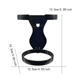 Maxbell Bag Cup Holder Handbag Accessories Foldable Water Bottle Holder Black