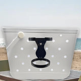 Maxbell Bag Cup Holder Handbag Accessories Foldable Water Bottle Holder Black