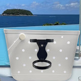 Maxbell Bag Cup Holder Handbag Accessories Foldable Water Bottle Holder Black