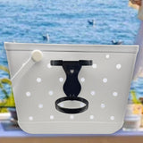 Maxbell Bag Cup Holder Handbag Accessories Foldable Water Bottle Holder Black