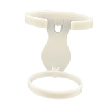 Maxbell Bag Cup Holder Handbag Accessories Foldable Water Bottle Holder White