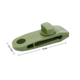Maxbell 10x Tarp Clips Heavy Duty Boat Canopies Tarps Portable Fasteners Tent Clamps Green