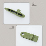 Maxbell 10x Tarp Clips Heavy Duty Boat Canopies Tarps Portable Fasteners Tent Clamps Green