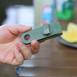 Maxbell 10x Tarp Clips Heavy Duty Boat Canopies Tarps Portable Fasteners Tent Clamps Green
