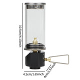 Maxbell Outdoor Camping Gas Lantern Gas Lamp Light for Indoor Outdoor Fishing Picnic
