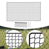Maxbell Golf Netting Easy to Install Softball Backstop Net for Soccer Garage Outdoor