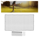 Maxbell Golf Netting Easy to Install Softball Backstop Net for Soccer Garage Outdoor