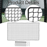 Maxbell Golf Netting Easy to Install Softball Backstop Net for Soccer Garage Outdoor