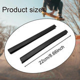 Maxbell Skateboard Deck Guard Protector Gear for Land Surfboard Longboard Board Black 22 cm
