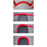 Maxbell Skateboard Deck Guard Protector Gear for Land Surfboard Longboard Board Red 35 cm
