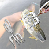 Maxbell Fish Gripper Professional Multifunctional Stainless Steel Fish Control Clamp