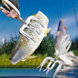 Maxbell Fish Gripper Professional Multifunctional Stainless Steel Fish Control Clamp
