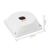 Maxbell Dome Camera Mounting Bracket Surveillance Cable Box Base Wall Corner Outside