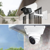Maxbell Dome Camera Mounting Bracket Surveillance Cable Box Base Wall Corner Outside
