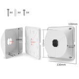 Maxbell Dome Camera Mounting Bracket Surveillance Cable Box Base Wall Corner Outside