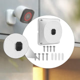 Maxbell Dome Camera Mounting Bracket Surveillance Cable Box Base Wall Corner Outside