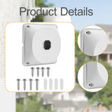 Maxbell Dome Camera Mounting Bracket Surveillance Cable Box Base Wall Corner Outside