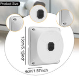 Maxbell Dome Camera Mounting Bracket Surveillance Cable Box Base Wall Corner Outside