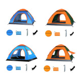 Maxbell Automatic Instant Tent Shelter Camping Tent for Backpacking Beach Trekking Top Window Blue