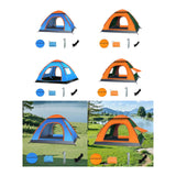Maxbell Automatic Instant Tent Shelter Camping Tent for Backpacking Beach Trekking Top Window Blue