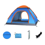 Maxbell Automatic Instant Tent Shelter Camping Tent for Backpacking Beach Trekking Top Window Blue