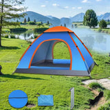 Maxbell Automatic Instant Tent Shelter Camping Tent for Backpacking Beach Trekking Top Window Blue