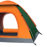 Maxbell Automatic Instant Tent Shelter Camping Tent for Backpacking Beach Trekking Top Window Orange and Green