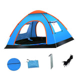 Maxbell Automatic Instant Tent Shelter Camping Tent for Backpacking Beach Trekking Three Window Blue
