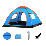 Maxbell Automatic Instant Tent Shelter Camping Tent for Backpacking Beach Trekking Three Window Blue