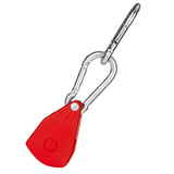 Maxbell Ratchet Pulley Tensioning Device with Carabiner Hooks Rope Tightener Ratchet Red Small