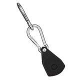 Maxbell Ratchet Pulley Tensioning Device with Carabiner Hooks Rope Tightener Ratchet Black Small